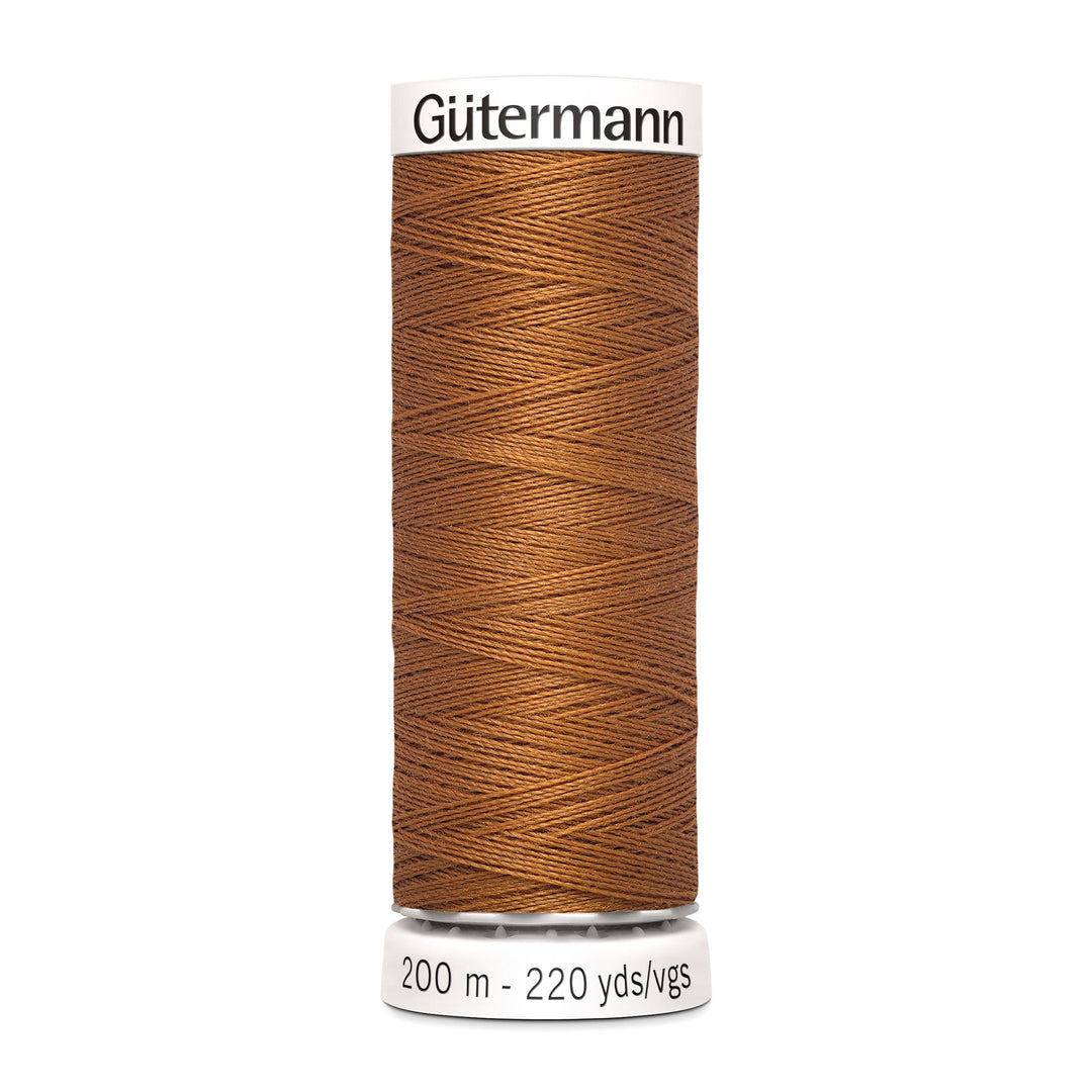 Nähgarn Gütermann - Orange - Terra Cotta - Allesnäher Polyester-Nähgarn auf 200m Spule online kaufen