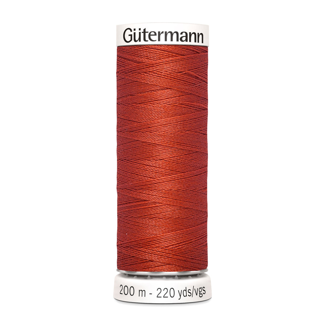 Nähgarn Gütermann - Orange - Bernstein - Allesnäher Polyester-Nähgarn auf 200m Spule online kaufen