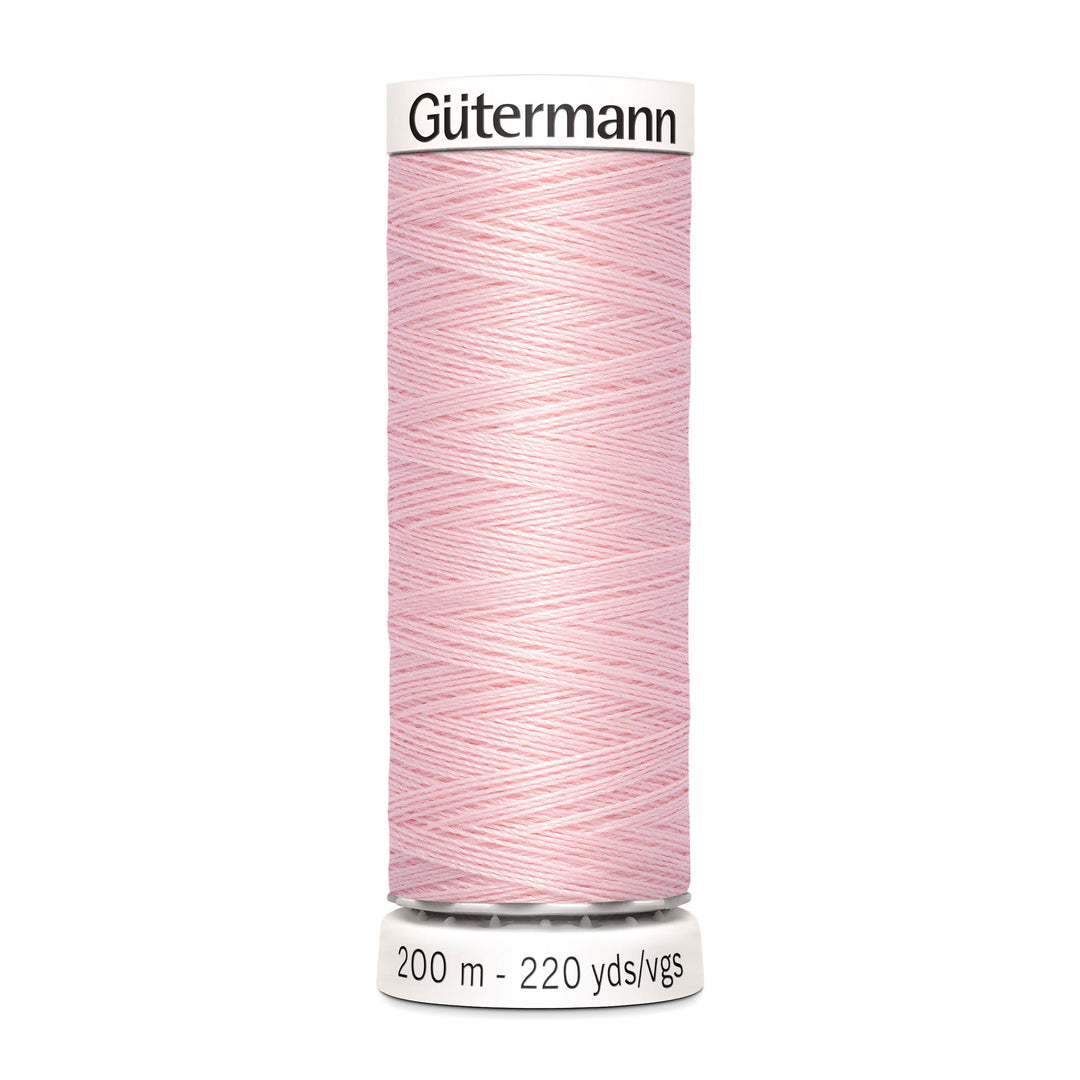 Nähgarn Gütermann - Rosa - Hell -  Warm - Allesnäher Polyester-Nähgarn auf 200m Spule online kaufen