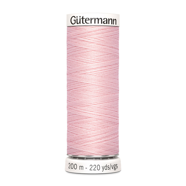 Nähgarn Gütermann - Rosa - Hell -  Warm - Allesnäher Polyester-Nähgarn auf 200m Spule online kaufen
