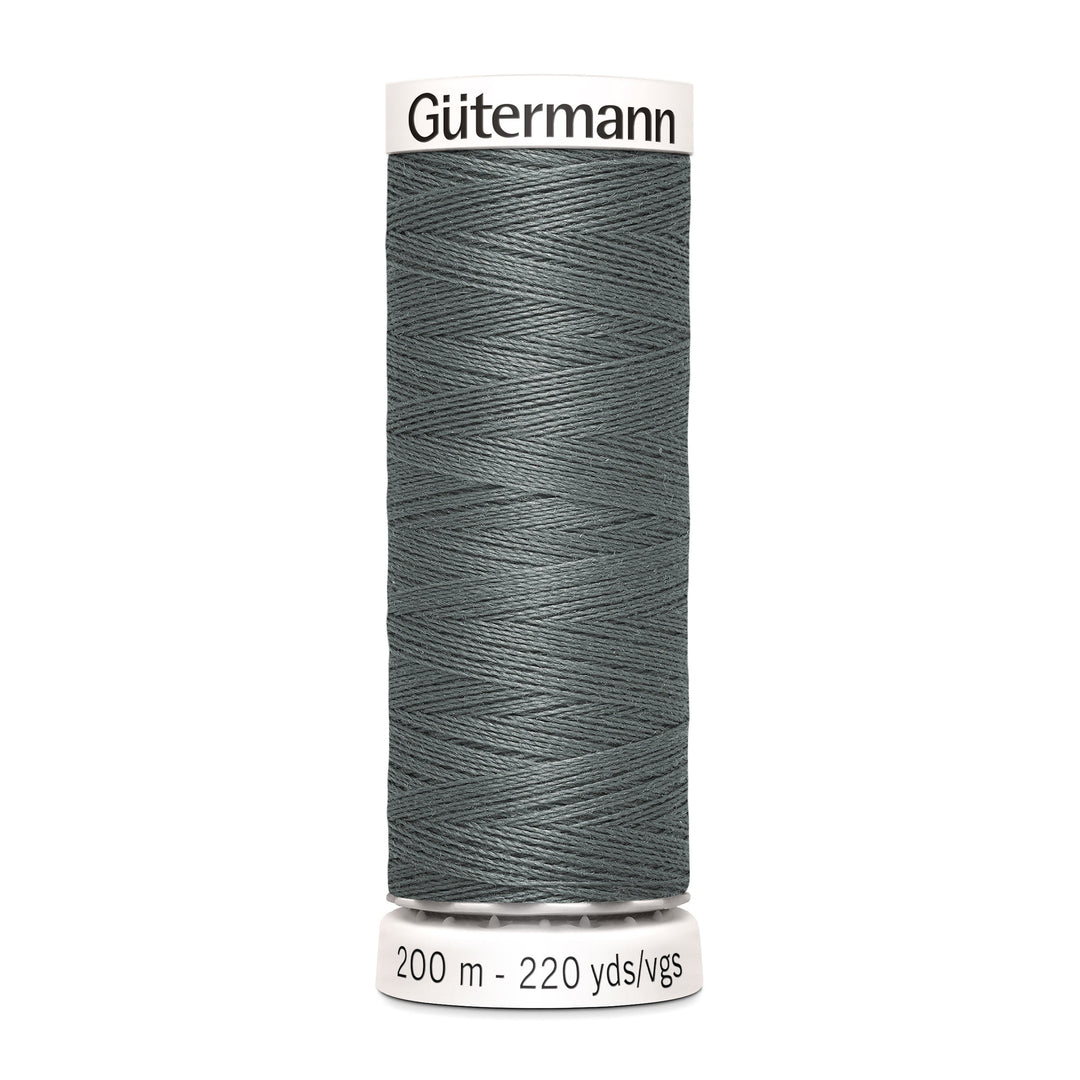 Nähgarn Gütermann - Grau - Steingrau - Allesnäher Polyester-Nähgarn auf 200m Spule online kaufen