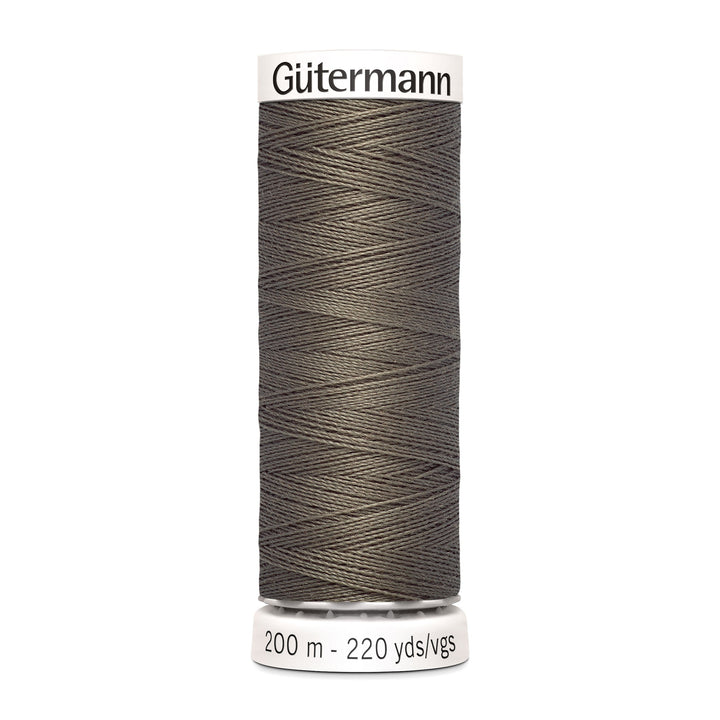 Nähgarn Gütermann - Grau - Zinn - Allesnäher Polyester-Nähgarn auf 200m Spule online kaufen