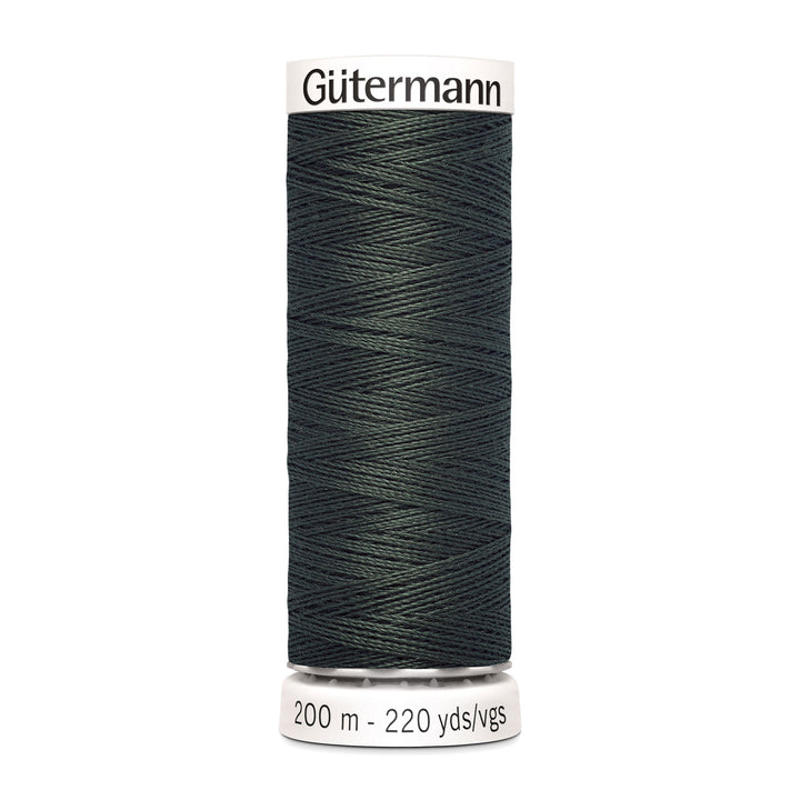 Nähgarn Gütermann - Grün - Uniformgrün - Allesnäher Polyester-Nähgarn auf 200m Spule online kaufen