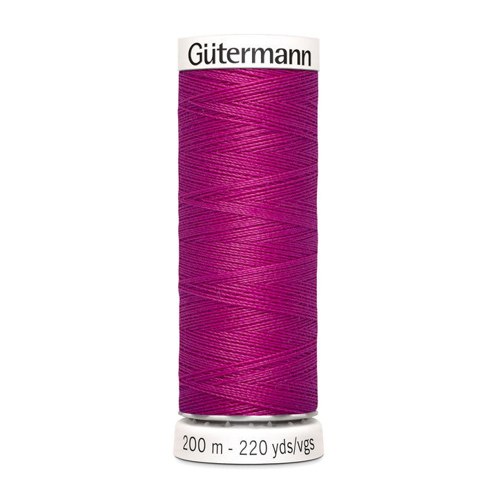 Nähgarn Gütermann - Pink - Pinkviolett - Allesnäher Polyester-Nähgarn auf 200m Spule online kaufen