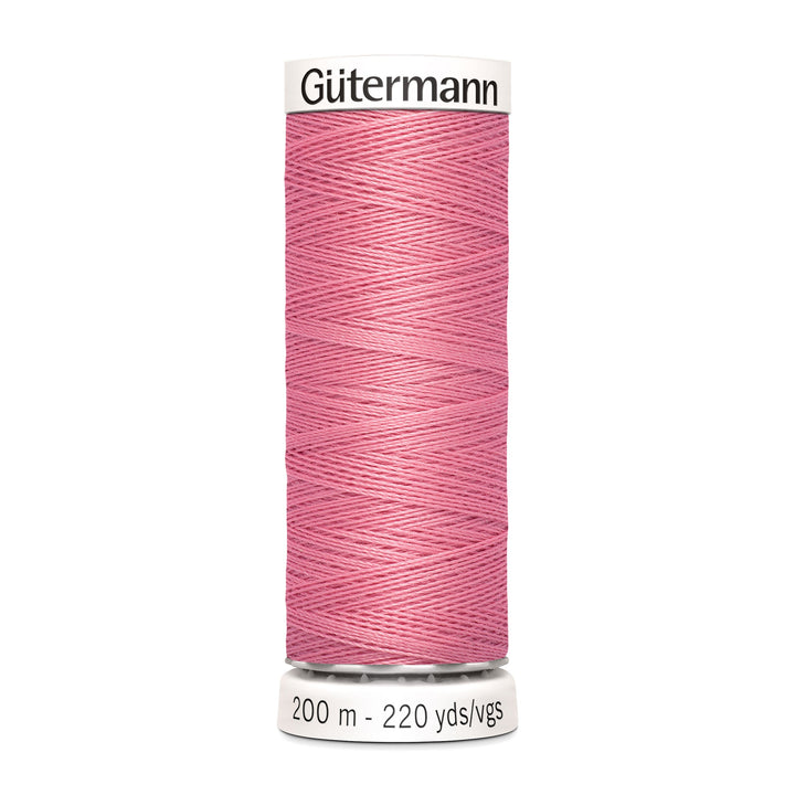 Nähgarn Gütermann - Rosa - Flamingo - Allesnäher Polyester-Nähgarn auf 200m Spule online kaufen