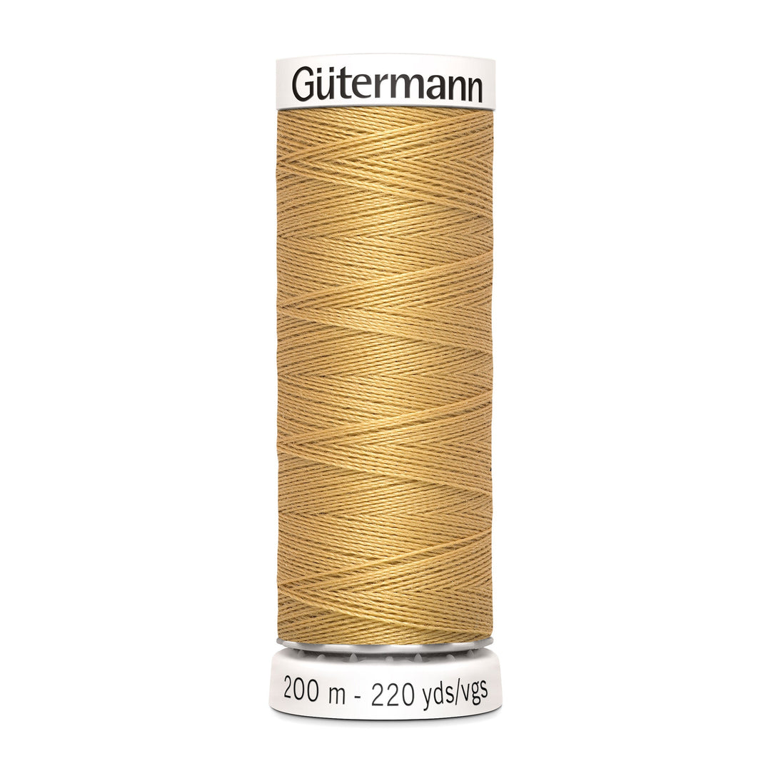 Nähgarn Gütermann - Gold - Allesnäher Polyester-Nähgarn auf 200m Spule online kaufen