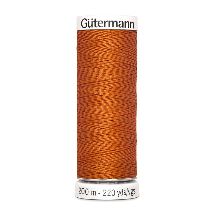 Nähgarn Gütermann - Orange - Ingwer - Allesnäher Polyester-Nähgarn auf 200m Spule online kaufen