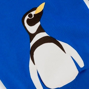 Pinguin Applikation für Sweatshirt für Kinder aus 100% Bio Baumwolle von internaht