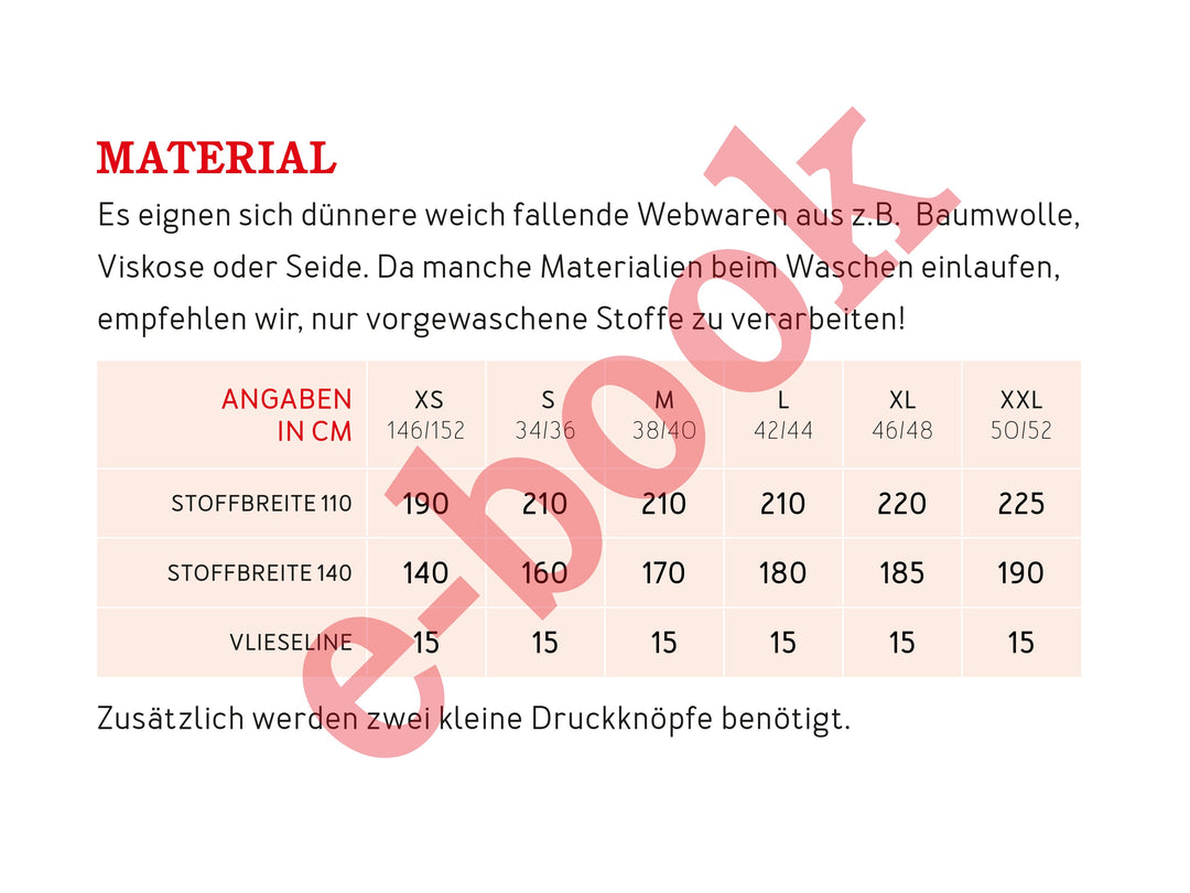 Schnittmuster Damen - Bluse FrauKrissi von Schnittreif kaufen