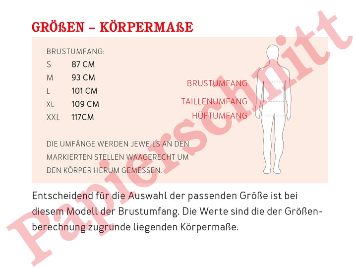 Schnittmuster für Herren - Sweater Herr Sven von Schnittreif kaufen
